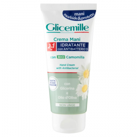 Creme de mâini, picioare - Glicemille Idratante Antibatterico 100ml crema maini