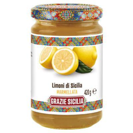 Dulceață, gem, compot - Grazie Sicilia Marmellata Limoni di Sicilia 420g