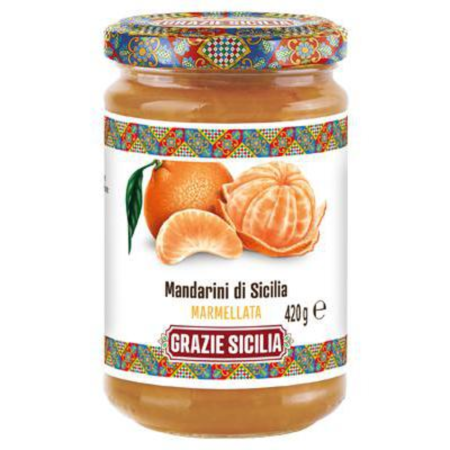 Dulceață, gem, compot - Grazie Sicilia Marmellata Mandarini di Sicilia 420g