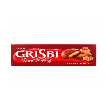 Biscuiți & Fursecuri - Grisbi Caramello Mou Editie Limitata ITA 112g
