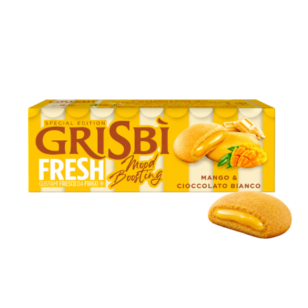 Produse Alimentare - Grisbi Summer Mango & Ciocolata Alba 112g