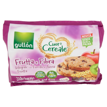 Biscuiți & Fursecuri - Gullon Cuor di Cereale Fructe&Fibre 600g