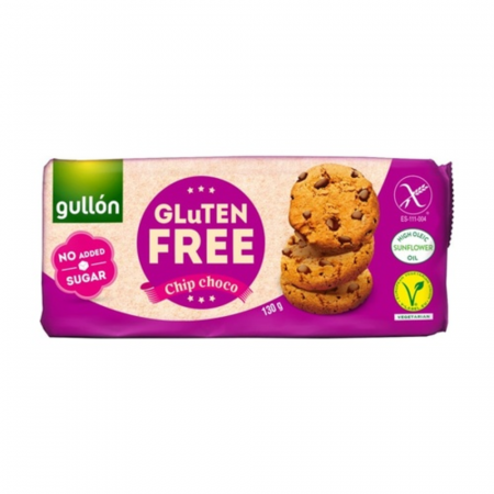 Biscuiți & Fursecuri - Gullon Choco Chips Fara Gluten Fara Zahar 130g