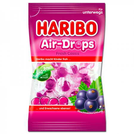 Dulciuri - Haribo Air-Drops Fresh Cassis 100g