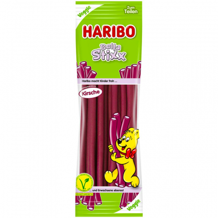 Produse Alimentare - Haribo Balla Stixx Kirsch 200g