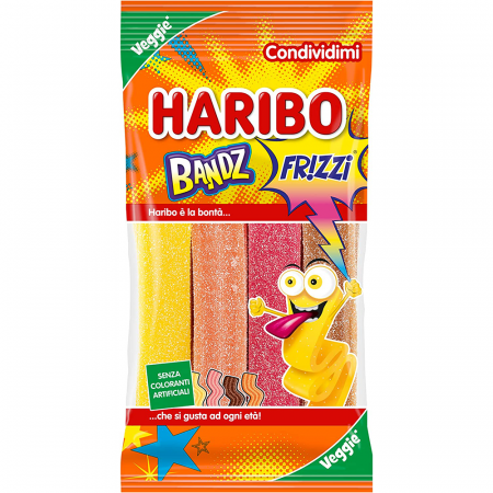 Produse Alimentare - Haribo Bandz Frizzi 160g