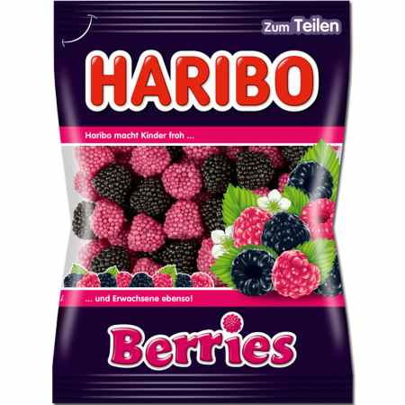 Jeleuri & Bomboane - Haribo Berries 175g