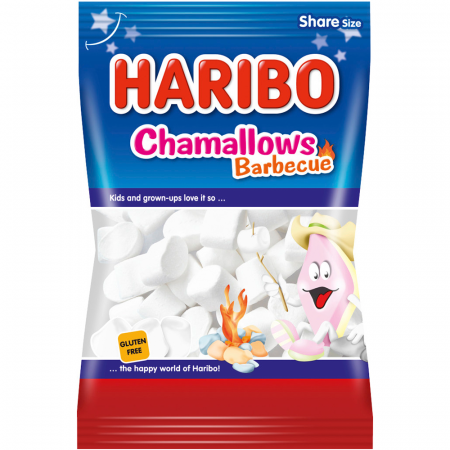 Jeleuri & Bomboane - Haribo Chamallows Barbecue 150 g