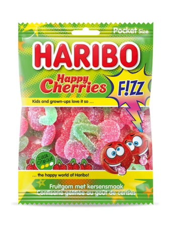 Jeleuri & Bomboane - Haribo Happy Cherries Fizz 70g