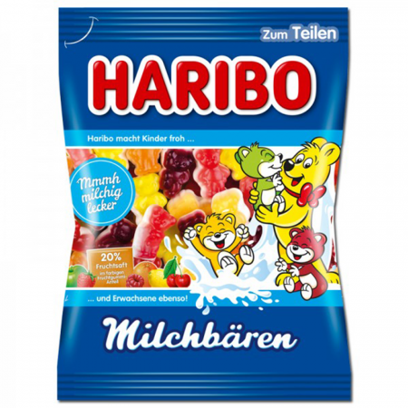 Jeleuri & Bomboane - Haribo Milchbaren 160g