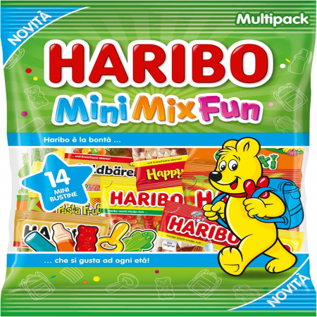 Jeleuri & Bomboane - Haribo Mini Mix Fun 250g
