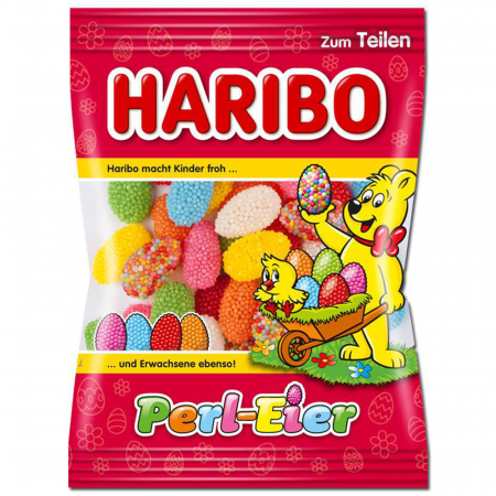 Jeleuri & Bomboane - Haribo Perl-Eier 200g