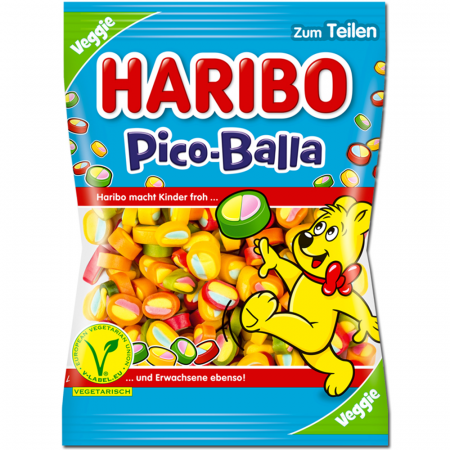 Haribo caramelle marshmallow chamallows tubular colors 30 x 90 g