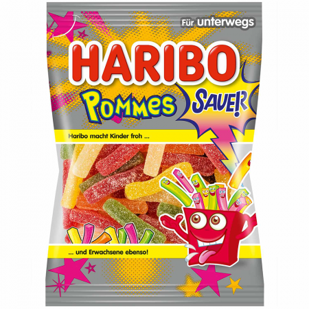 Jeleuri & Bomboane - Haribo Pommes Sauer 100g