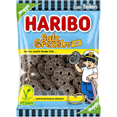 Produse Alimentare - Haribo Salz Brezeln 175g