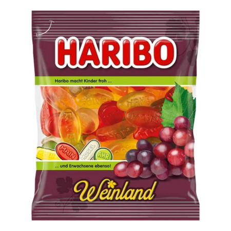 Jeleuri & Bomboane - Haribo Weinland 100g