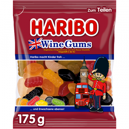 Jeleuri & Bomboane - Haribo Wine Gums 175g