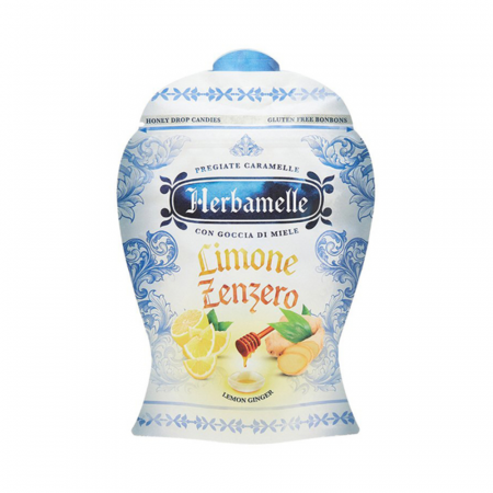 Jeleuri & Bomboane - Herbamelle Caramelle Limone Zenzero 75g