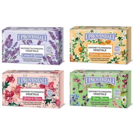 Îngrijire Personală - I Provenzali Sapone Finissima Vegetale Mixt 100g