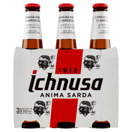 Băuturi - Ichnusa 3x330ml