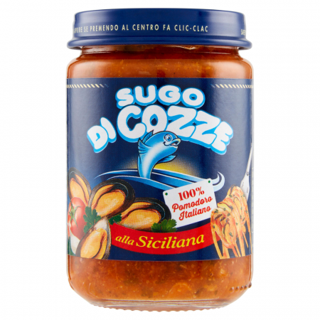 Sosuri - Isola d'Oro Sugo Cozze alla Siciliana 130g