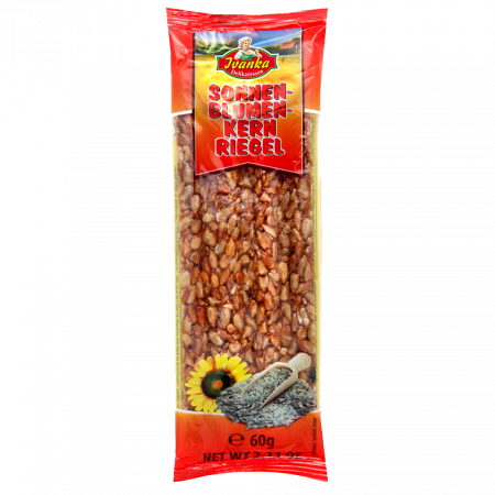 Produse Alimentare - Ivanka Baton Seminte Floarea Soarelui in Caramel 60g