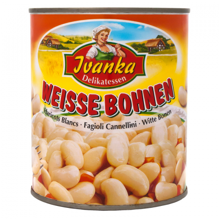 Conserve de legume - Ivanka Fasole Alba 800g