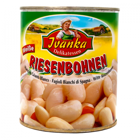 Conserve de legume - Ivanka Fasole Boabe Uriase 800g