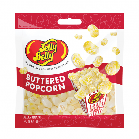 Jeleuri & Bomboane - Jelly Belly Buttered Popcorn USA 70g