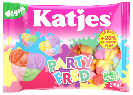 Produse Alimentare - Katjes Party Fred 210g
