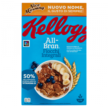 Cereale Mic Dejun - Kellogg's Nice Morning All Bran Fiocchi Integrali 500g