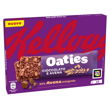 Produse Alimentare - Kellogg's Barette Oaties Choco 160g