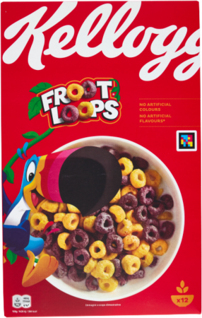 Cereale Mic Dejun - Kellogg's Froot Loops ITA 375g
