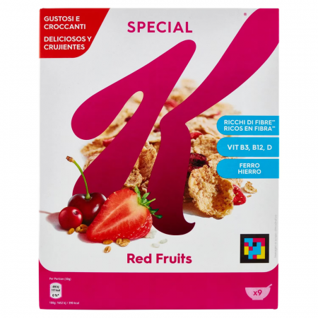 Cereale Mic Dejun - Kellogg's Special K Frutti Rossi 290g