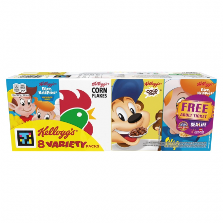 Cereale Mic Dejun - Kellogg's Variety Cereal 8-Pack UK 196g