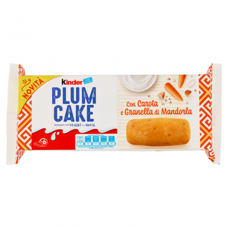 Dulciuri - Kinder Plumcake Yogurt/Carota/Mandorle 192g