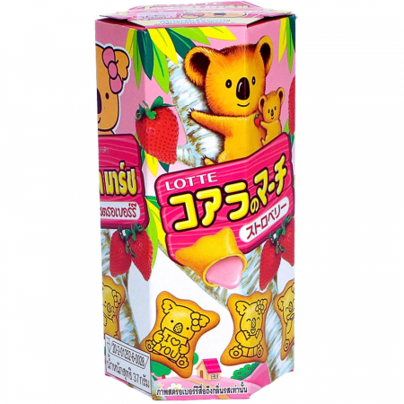Biscuiți & Fursecuri - Koala's March Strawberry THA 37g
