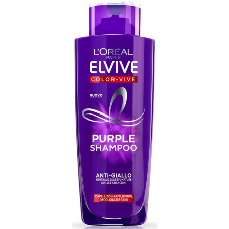 Șampon de păr - L'Oreal Elvive Purple Anti-Giallo 250ml
