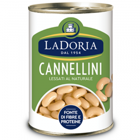 Produse Alimentare - La Doria Fagioli Canellini 400g