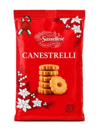 Produse Alimentare - La Sassellese Biscuiti Canestrelli 80g