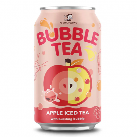 Băuturi - Lady Boba Apple Bursting Bubble Iced Tea TWN 320ml