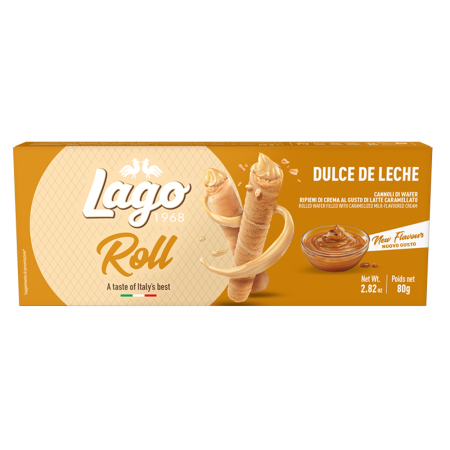 Produse Alimentare - Lago Roll Dulce de Leche 80g