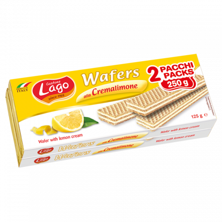 Napolitane - Lago Wafer Limone 2x125g