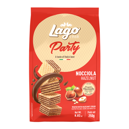 Produse Alimentare - Lago Wafer Party Nocciola 250g