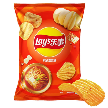 Dulciuri - Lay's City Korean Style Kimchi Limited Edition CHN 70g
