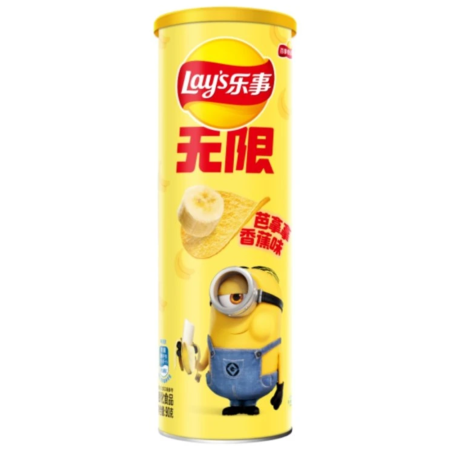 Produse Alimentare - Lay's Minions Refreshing Banana CHN 90g