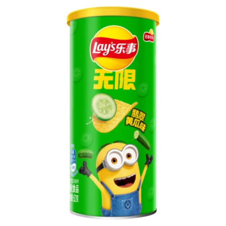 Produse Alimentare - Lay's Minions Refreshing Cucumber CHN 62g
