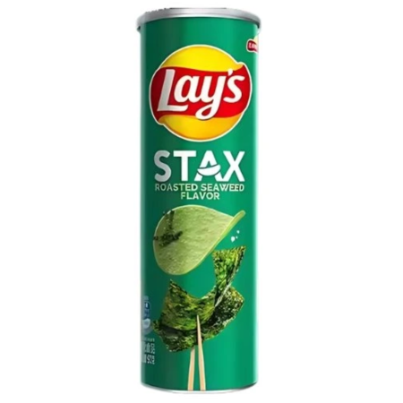 Snackuri & Chipsuri - Lay's Stax Roasted Seaweed CHN 90g