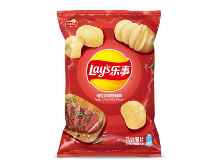 Snackuri & Chipsuri - Lay's Texas Grilled BBQ CHN 70g