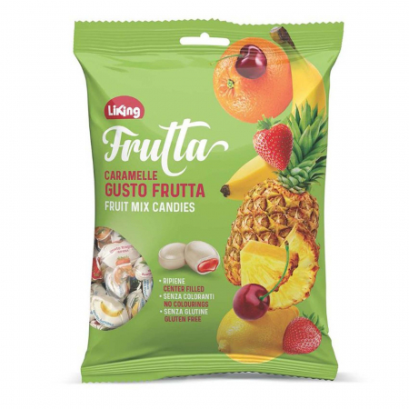 Jeleuri & Bomboane - Liking Caramelle Frutta Ripiene 150g